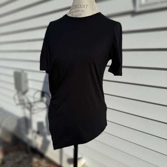 NWT Women’s Express Bejeweled Short-Sleeve Top - Picture 3 of 4